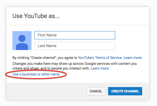 How to Create a YouTube Account for Your Business | Hootsuite Blog