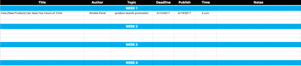 Utiliza nuestras plantillas de calendarios de contenido sociales para crear contenido que genere interacciones en tus redes sociales