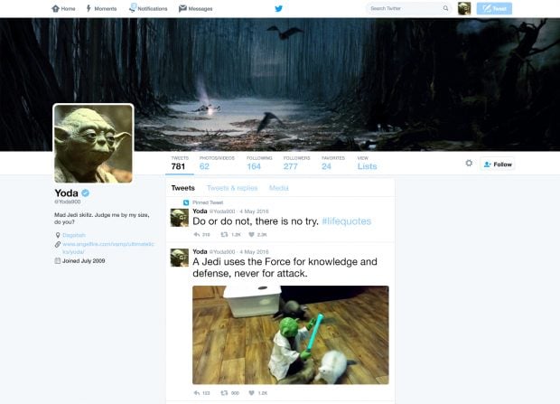 What it Would Look Like if Yoda Used Twitter | Hootsuite Blog