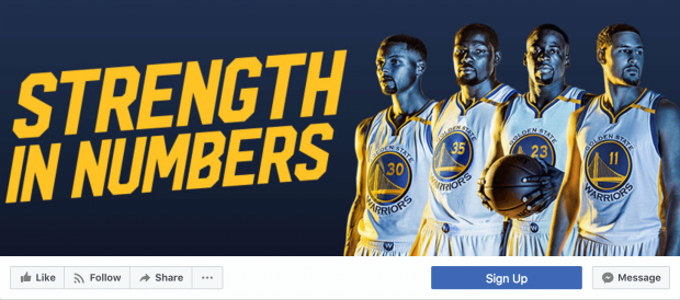 Create Facebook Cover Photos for Sports Teams with Contrasts