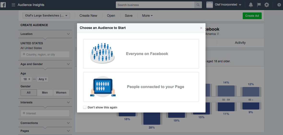 facebook audience insights