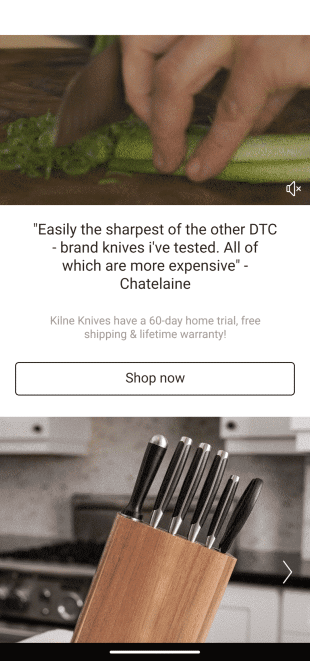 cuchillos Kilne compra ahora