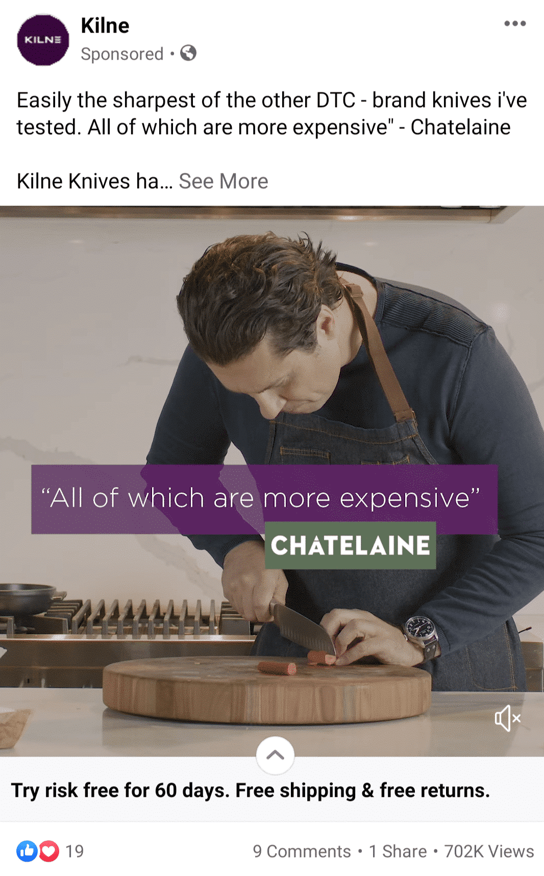 Kilne instant experience ads