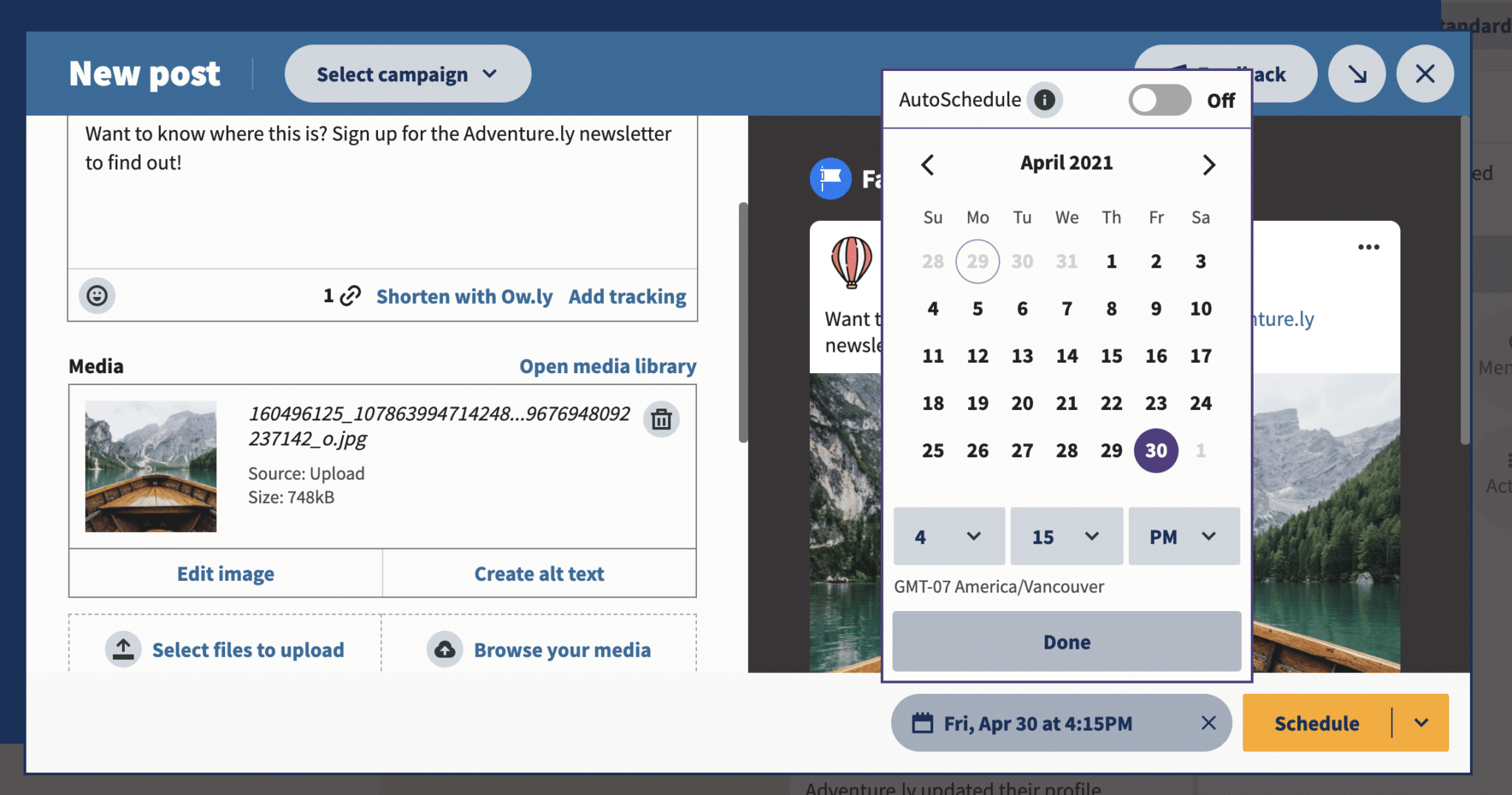 How To Schedule Posts on Facebook [Top Tools + Tips]