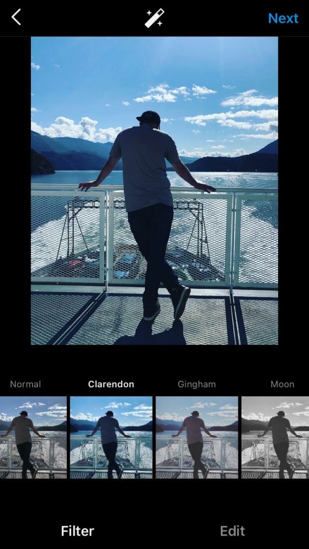 How to edit Instagram photos using the Clarendon filter
