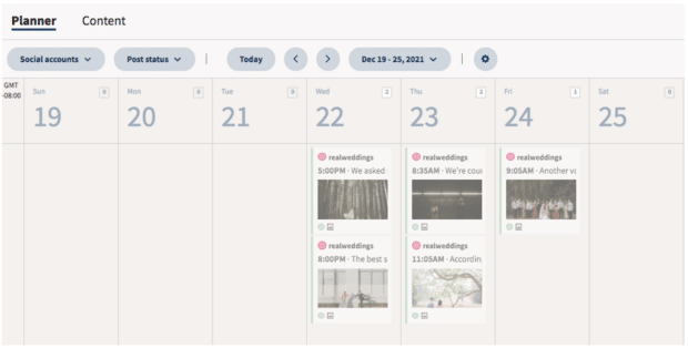 مرات مشاركة Hootsuite Planner Instagram