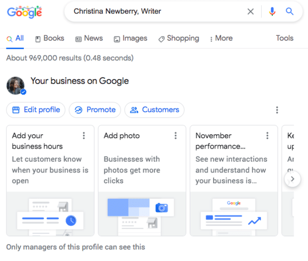 google my business login in