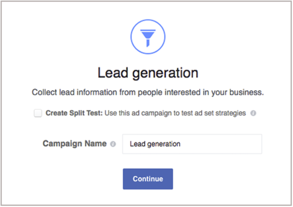 how to create facebook lead ads