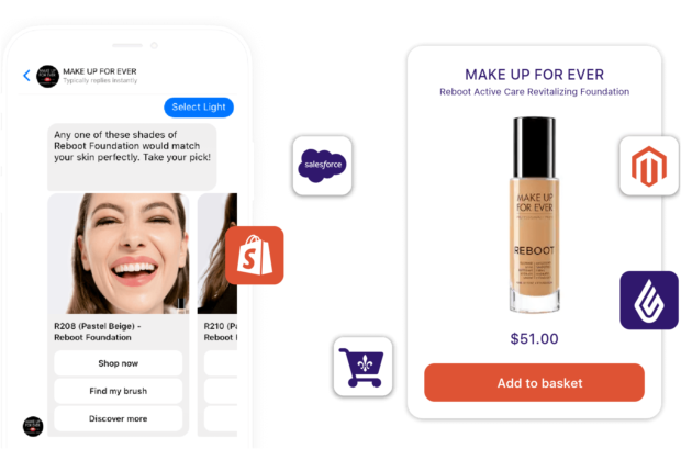 Heyday purchase support from AI chatbot