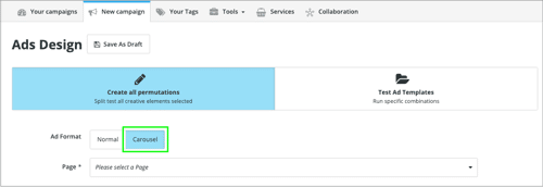 create carousel instagram post in Hootsuite dashboard