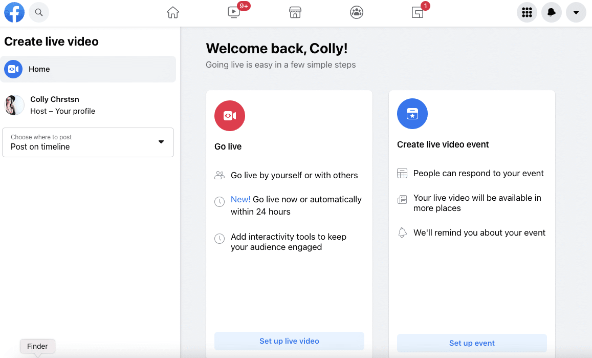 Image showing how to add a co-host to a Facebook event in 2022