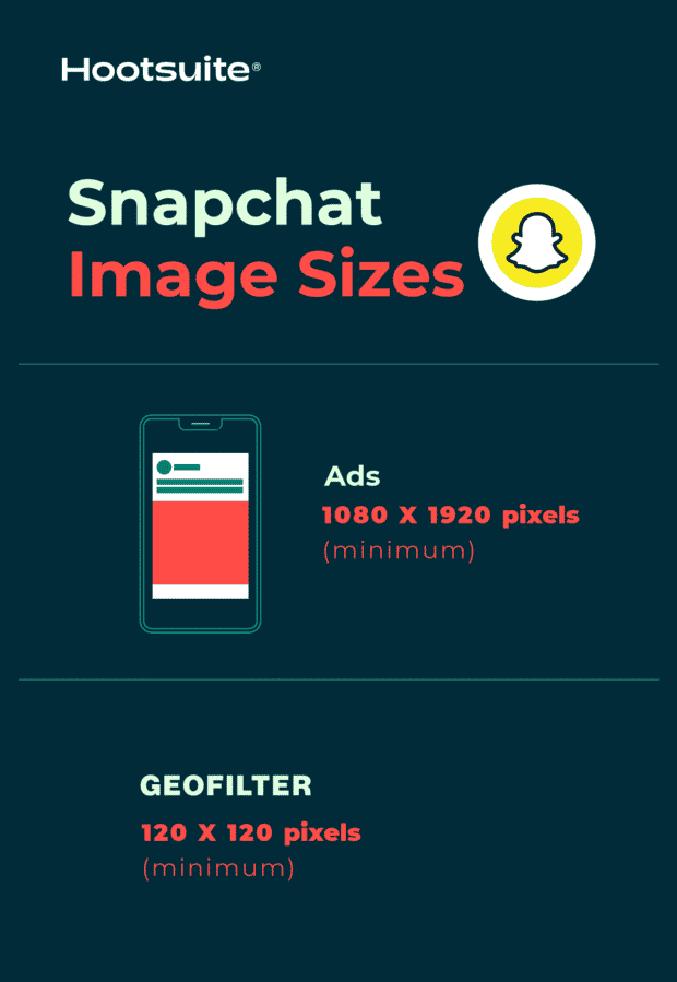 Taille des images Snapchat