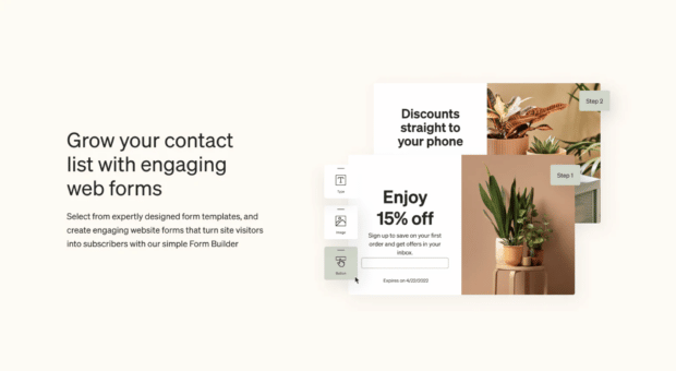 Klaviyo grow contact list with engaging web forms