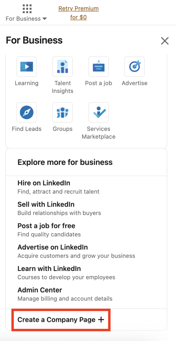 LinkedIn for Small Business