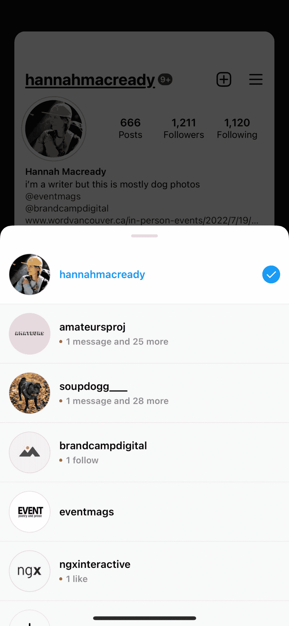 So erstellen und managen Sie mehrere InstagramKonten