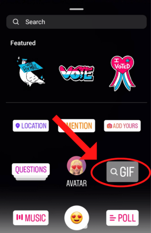 GIF Icon Instagram