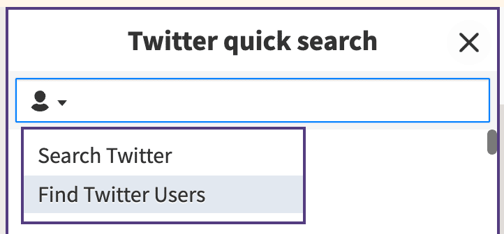 how to find twitter users using Hootsuite streams on desktop