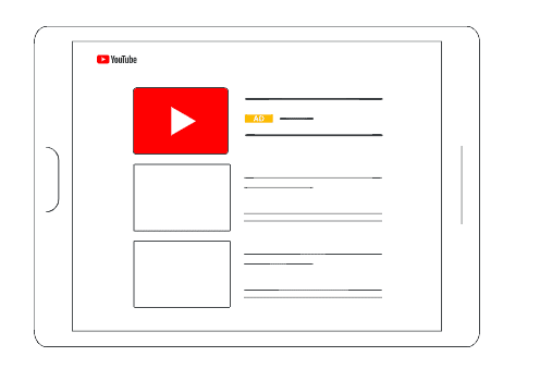 In-feed video ads on YouTube