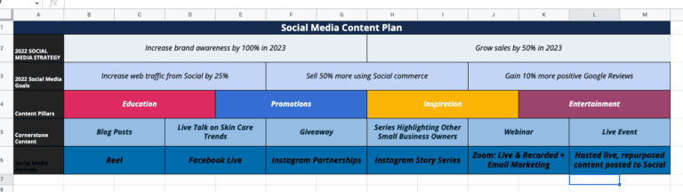 How to Make a Social Media Posting Schedule [Free Template]