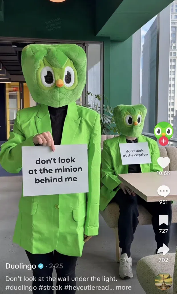 TikTok video from Duolingo