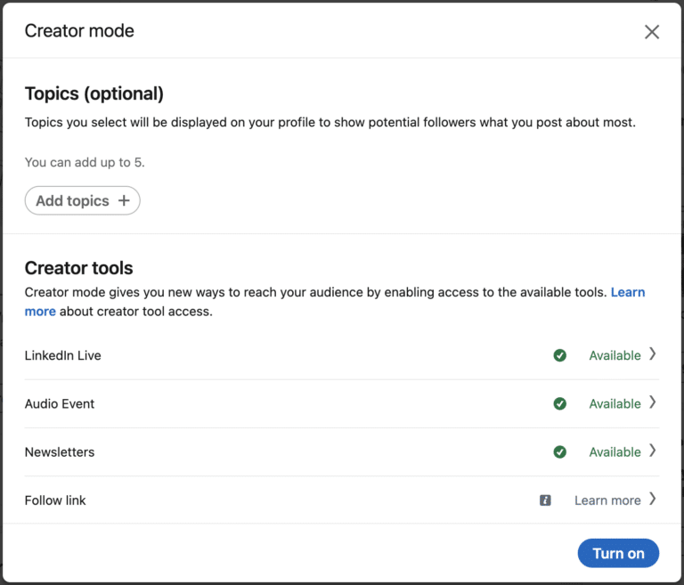 How To Expand Your Reach With LinkedIn Creator Mode - Amplitude Marketing