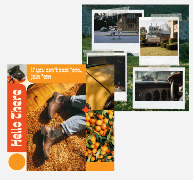 Instagram collage templates