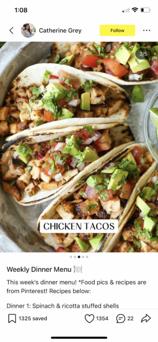 Chicken Tacos