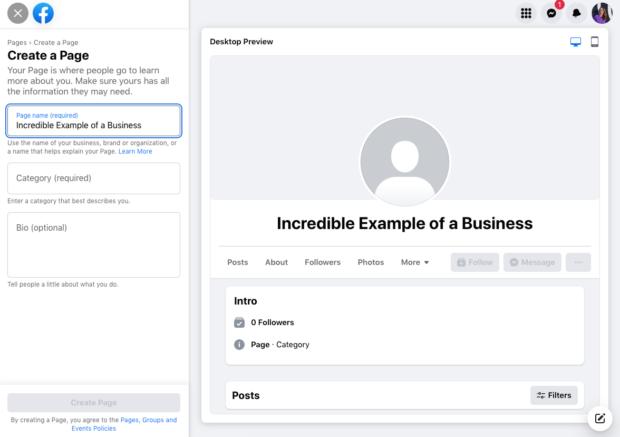 Facebook Help Center verify your page or profile