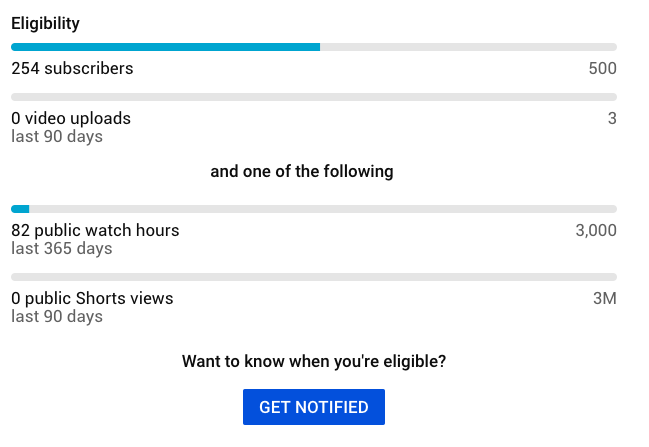 rs Share Results of First Month of Shorts Monetization