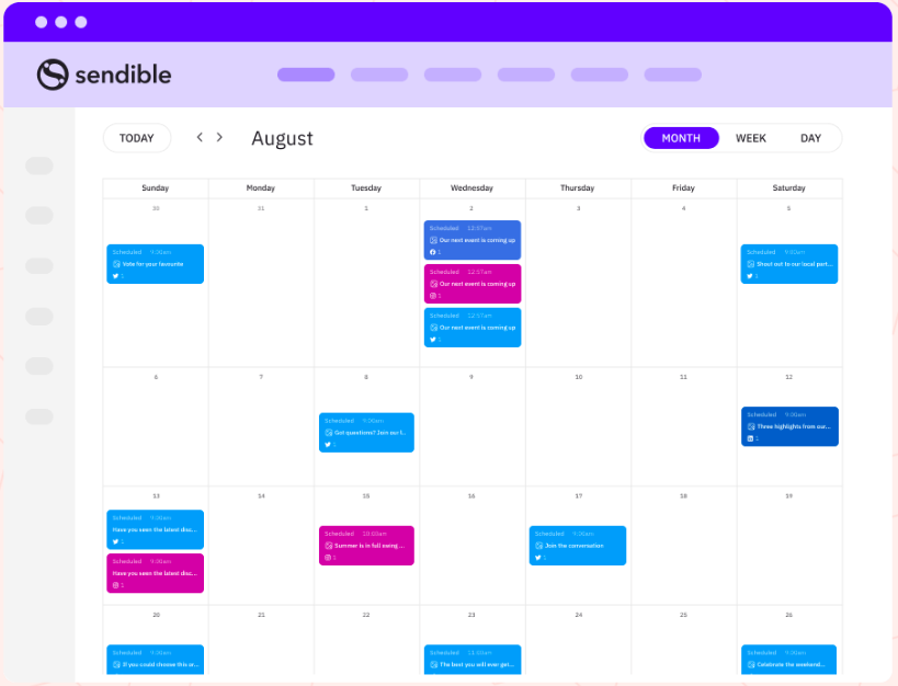 Social Media Calendar Template 2024 Calendar Audra Candide