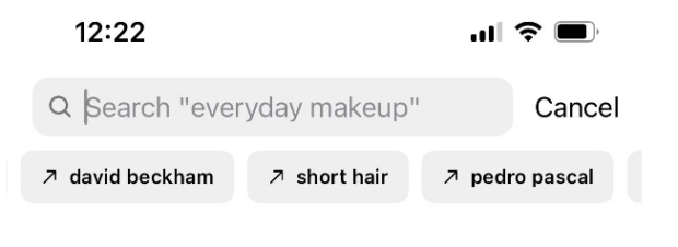 everyday makeup search