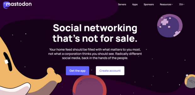 Mastodon Social networking that