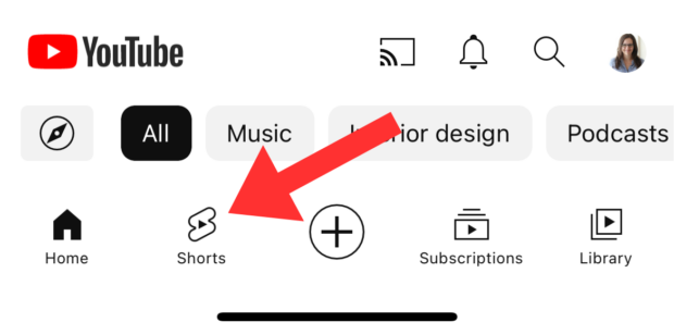 YouTube Shorts icon