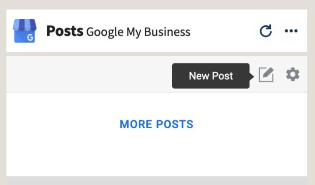 In Google My Business posten