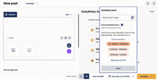 How often should a business post on social media? [2025 data]