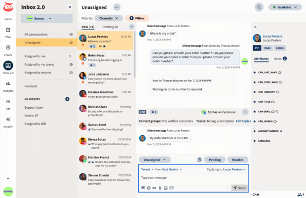 Hootsuite Inbox 2.0 is a Facebook automation tool that does not violate the platform's ToS