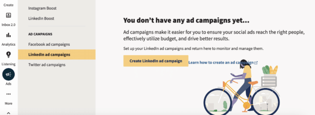 Create a LinkedIn ad objective