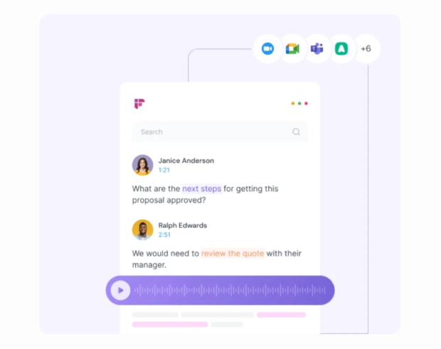 Best AI tools for social media: Fireflies.ai