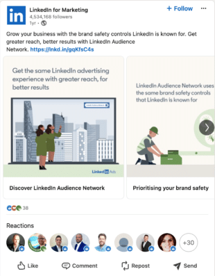 linkedin ads carousel