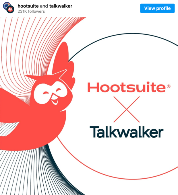 Hootsuite and Talkwalker integration