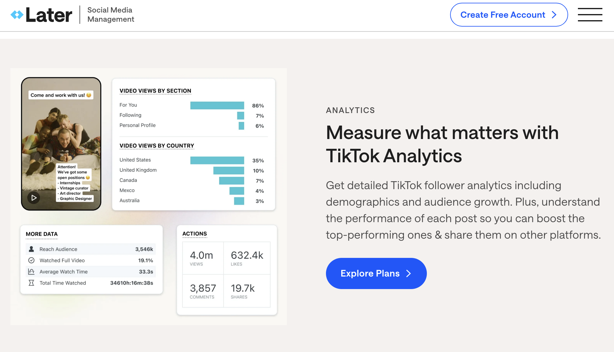 15 TikTok analytics tools that do the math for you - Amplitude Marketing