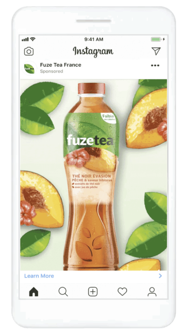 Instagram Feed ad fuzetea