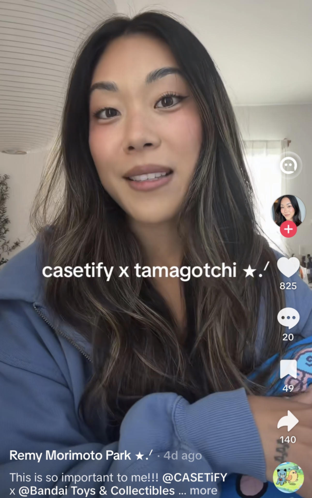 UGC example from TikTok creator Remy Morimoto Park