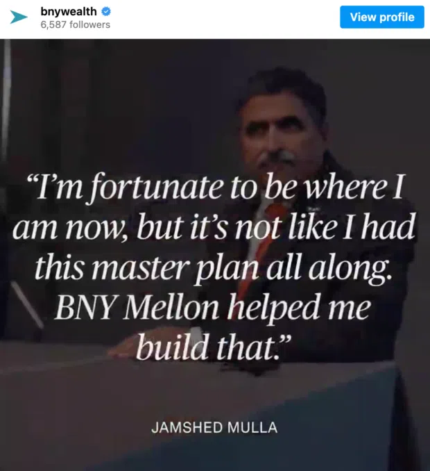 BNY Mellon's  #DoWellBetter social media campaign