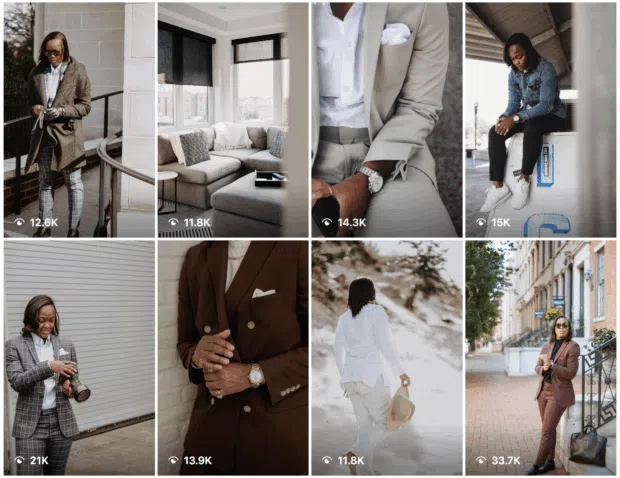 Strickland unisex with aesthetic neutral visuals