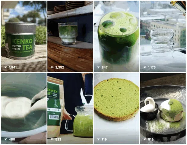 Kenko Tea matcha green tea consistent theme