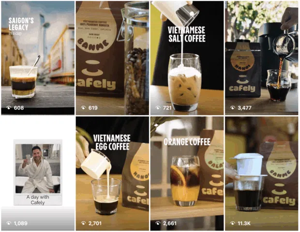 Cafely Vietnamese salt coffee 