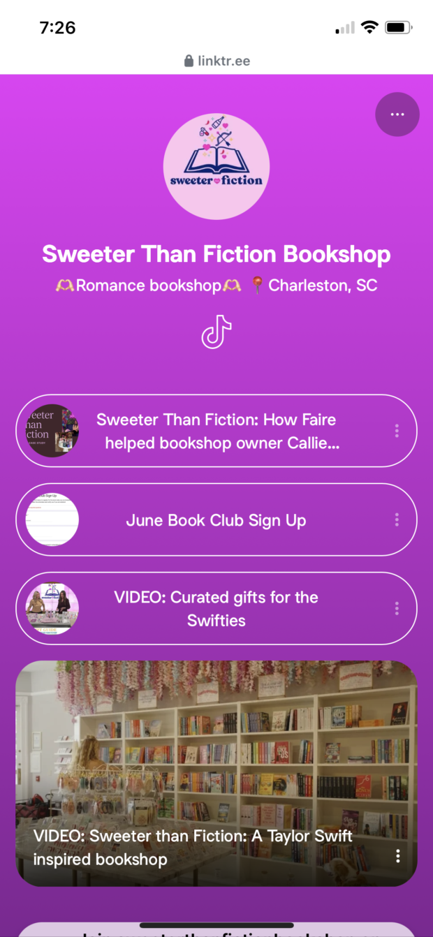 Sweeter than fiction bookshop links with book club and curated gifts