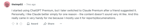 Claude Premium AI review