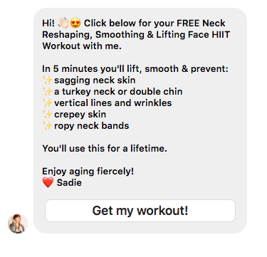 click link below for free neck reshaping smoothing lifting HIIT workout